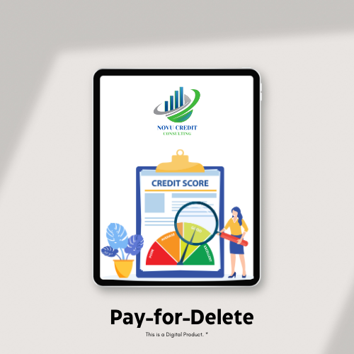 Pay-For-Delete Letter